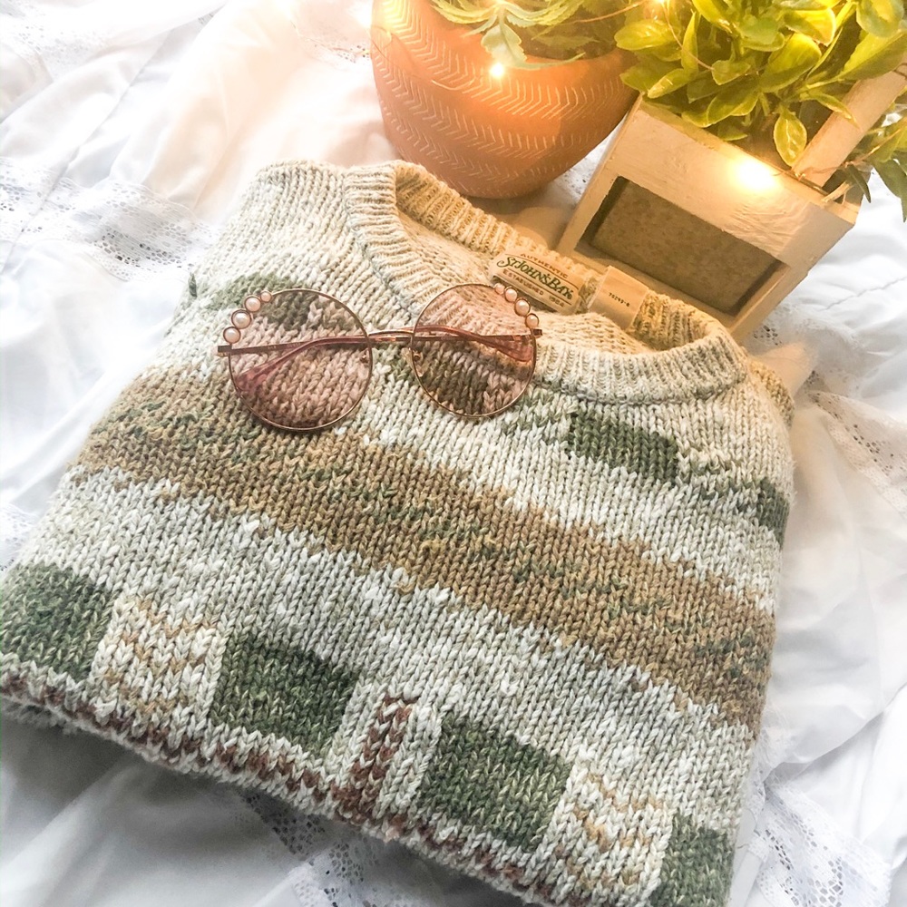 Vintage mountain vibes sweater || 🏔